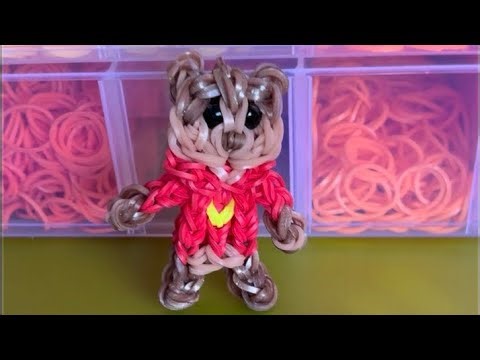 Alvin & the Chipmunks Rainbow Loom Tutorial. #loomband #rainbowloom #alvinandthechipmunks #tutorial