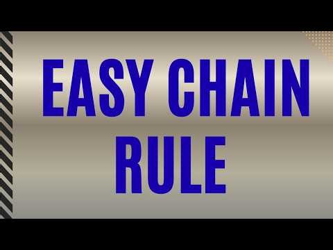 Chain Rule Derivatives Calculus | How to Use in Differentiation