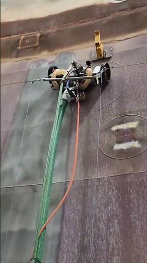 VertiDrive V400 at Hinkley Point C | UHP Blasting for Steel Surface Treatment