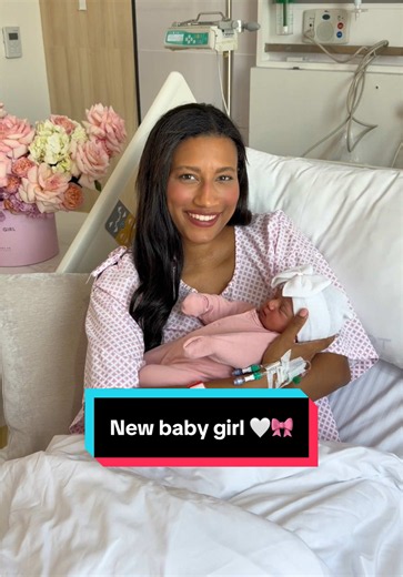 Introducing Miss Amelie Blair 🎀🤍 Our little dream girl! The perfect edition to our family. This was literally just after she was born .. shocked she looked so lovely and plump! 🙏🏽 #birthvlog #babygirl #birthstory #givingbirth #newborn