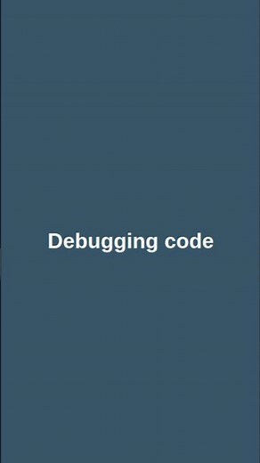 Debugging code #computereducation