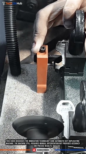 Innovation Technology Keys: Semi-Automatic Duplication, Accurate & Precise.