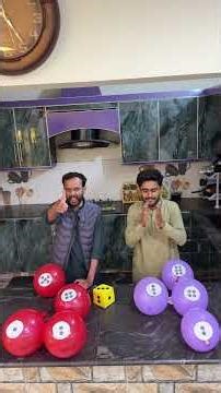 🎲 Scroll Dice Balloon Pop Game | First To Clear All Balloons Wins#viral #funnyvideos #funny #games