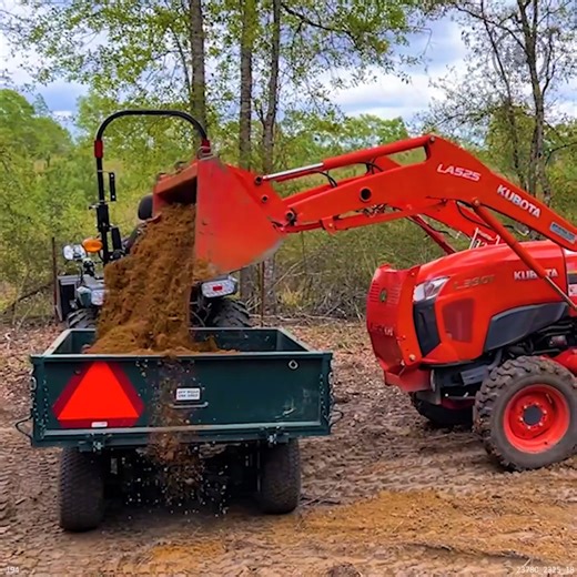361K views · 2.4K reactions | Digging, Hauling, and Spreading Our Own Fill Dirt | Piney Grove Homestead and Mini Farm | Facebook