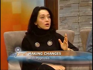 Irina Benoit Hypnotizes a TV Host on Live Television Show