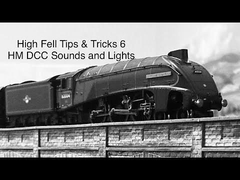 HM DCC altering sounds and lights plus easy reset