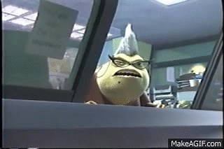 I'm watching you, Wazowski. Always watching. Always. on Make a GIF