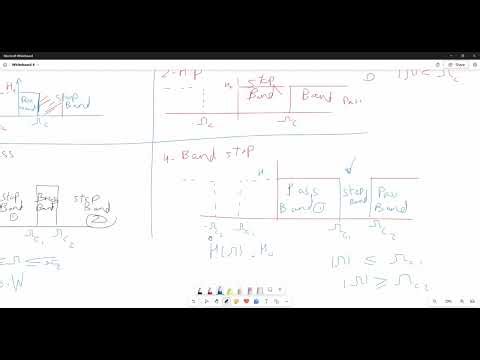 Digital Signal Processing Section 6 - Digital Filters