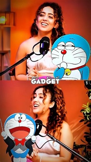 Doraemon Meets chinki minki‪@The_MotorMouth‬‪@Thugesh‬‪@beerbiceps‬‪@Podpah‬#sorts #mimicry #voiceartist