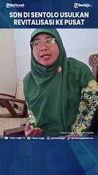 SDN DEGUNG DI SENTOLO KULON PROGO KERAP ALAMI BANJIR, USULKAN REVITALISASI KE PUSAT