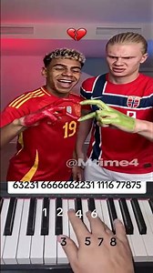 Haaland, Yamal & Mbappé... Wait, WHAT?! 😂 2 ‪@Mtime4‬ - Piano Tutorial