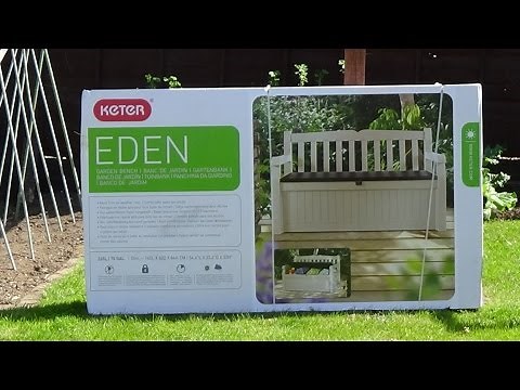 Keter Eden Storage Bench Assembly Instructions