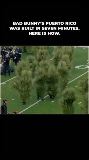 Caje Afonso | Is this the best Super Bowl halftime setup you’ve seen? Which one tops it for you? Only 25 carts were allowed on the field at the Super... | Instagram