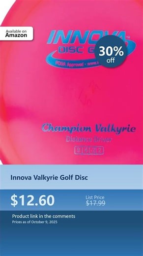 Innova Valkyrie Golf Disc