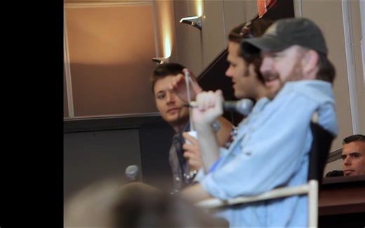 【熟肉】Jared搞笑名场面之口香糖粘杯盖 SPN Vancouver 2009 J3 Breakfast