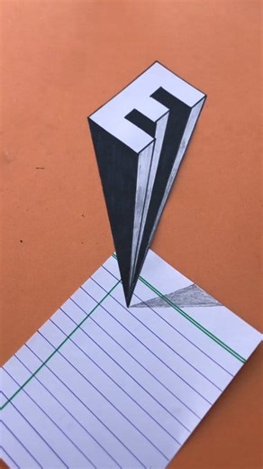 3d letter E illusion drawing #easy #3d #drawings #howtodraw #easydrawing #drawing #foryouシpage #viralreelschallenge #trendingreelsvideo | HARD TOUCH LINE