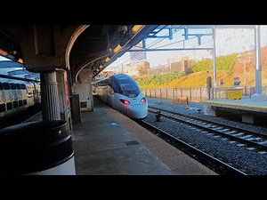 Amtrak Train Action at Baltimore Penn Station