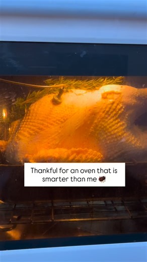 Christina Maniscalco on Instagram: "Thanks to @cafeappliances 💯 One of my favorite purchases from 2021 🥰 Thanksgiving thankful cooking turkey cafe kitchen Cafe appliances don’t judge my dirty oven"