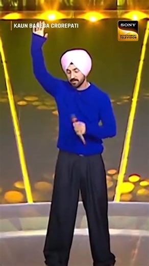 Let's welcome the global sensation, the pride of #India - #DiljitDosanjh Catch the ever-charming #DiljitDosanjh #KaunBanegaCrorepati tonight at 9pm only on #SonyTVUK ✨ #KBC #KBC2025 #KBConSonyTV #NewSeason #AmitabhBachchan | SONY TV UK