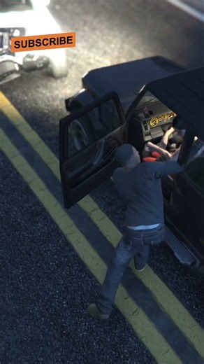 GTA 5 | FRANKLIN VS TREVOR CAR HEIST #shorts