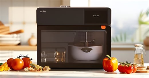 Countertop AI robotic chef makes meals from ingredients that you supply