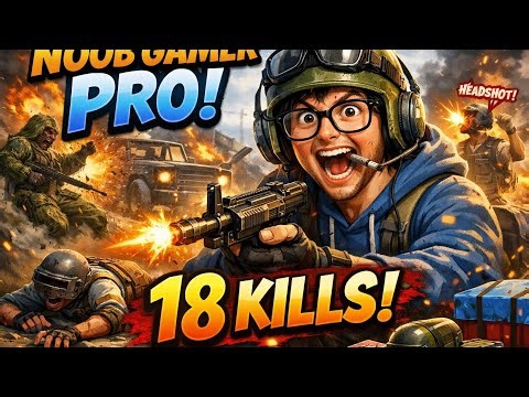 PUBG Mobile 🔥 18 Kills Gameplay | ‪@Vornixpk‬ | Intense Battle & Headshots