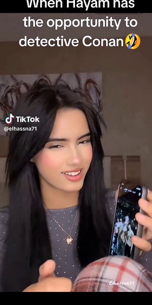 Hayam Embraces Detective Conan Moment in Fun Skit