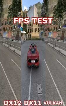 BeamNG.drive 0.39 FPS Test | DX11 vs DX12 vs Vulkan (RX 7800 XT + 7800X3D)