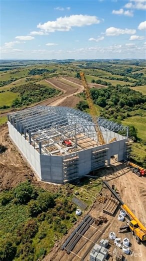 Building a beautiful Poultry Housing Facility Construction Time-Lapse