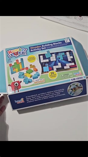 Must have holiday gift from @hand2mind #hand2mind #numberblocks #christmasgiftguide #handsonlearning #homeschooling