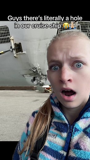 I’m actually so scared😭#cruise#cruiseship#princesscruises#rubyprincess#traumatic#scary#ohno#cruiseshipcrash#incident#accident#greenscreen