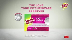 Scotch-Brite Easy Clean Scrub Sponge is an antibacterial & non-scratch cleaning tool that gives your kitchenware the love it deserves! ASC Ref. Code: 3047N111320SS | Scotch-Brite
