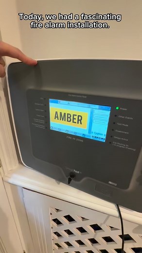 Fire alarm installation complete in a house in central London with seven floors, and we were unable to run any cables. Cygnus is the solution.#firealarm #wirelessfirealarm #cygnusfirealarm #safetyfirst⚠️ | Amber Security Systems Ltd