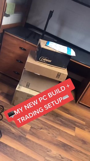 Was finally able to build my own trading PC! #pc #pcbuilding #pcgaming #pcbuild #stocks #options #trading #daytrading #investing #EsportsForAll #stock