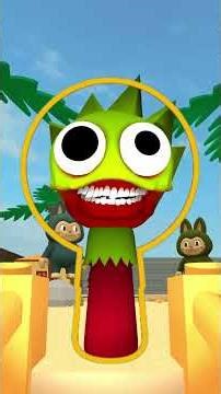 CAN YOU CATCH⁉️😱 INCREDIBOX SPRUNKI 👻 HORROR TUNNER AND JEVIN #shorts #incredibox #sprunki #scary