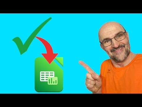✅ LibreOffice Calc: How to insert checkmarks and other symbols - quickly and easily