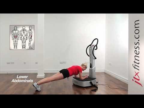 Vibration Plate Exercises - How To Work Lower Abdominals On A Vibration Plate