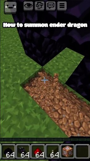 How to summon ender dragon tutorial
