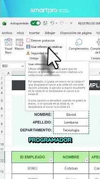 Automate your spreadsheet with an Excel macro