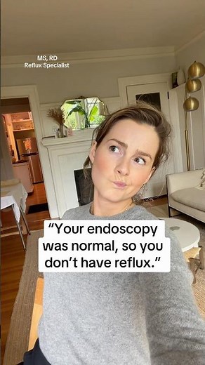 Endoscopy came back clear but still have reflux? Here's why 👇
