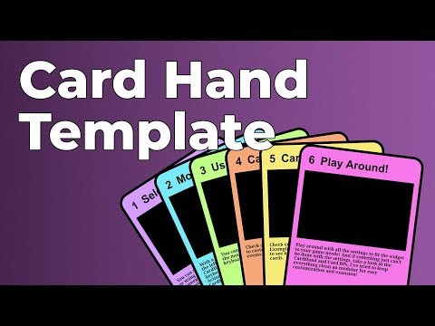 Card Hand Template - Overview