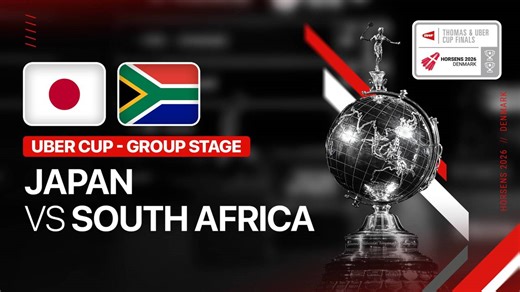 Rin Iwanaga/Kie Nakanishi (JPN) vs Amy Ackerman/Johanita Scholtz (RSA) - Full Match | BWF Thomas & Uber Cup Finals 2026