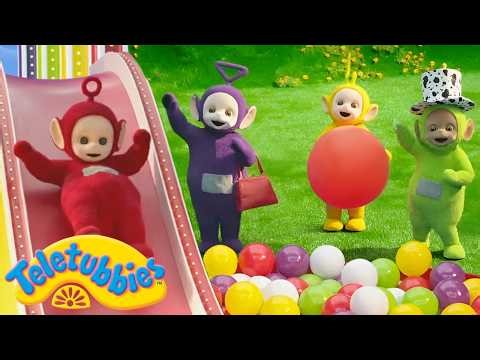 Teletubbies | Po Loves Sliding | Sensory Play Getting Unstuck | 30 MIN Compilation | Full Episodes