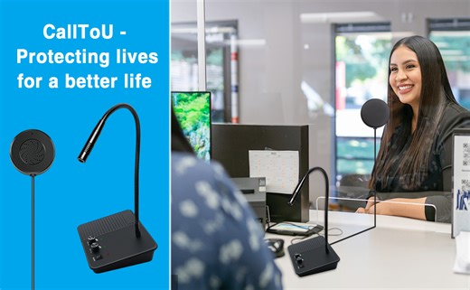 Watch CallToU Window Speaker Intercom System for Bank Office Store on Amazon Live