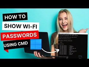 CMD: Show Wi-Fi Password _ How To Find WiFi Password Using CMD (2022)