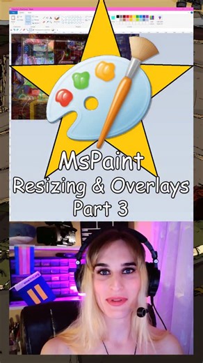 Jana K. Petrs on Instagram: "How to Properly Resize & Overlay Images in MsPaint! (Part 3 of 3) MsPaint is a favorite program of pixel artists & photographers alike, and knowing how to properly scale your images can ensure your final products look their best. In this 3-part tutorial, we'll go over MsPaint's two basic methods for resizing images, as well as explore a peculiar technique that allows us to overlay complex images over each other. With a very simple pattern and some clever use of the p