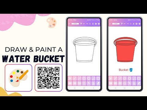 Draw a Water Bucket | Paint | Technify Soft