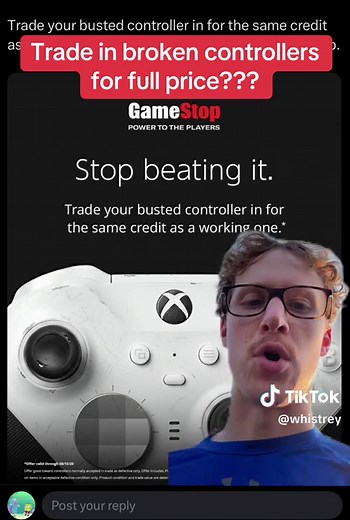 Trade in Broken Controllers for Full Price at GameStop?