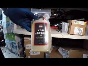 LT4 Supercharger Install - Supercharger Oil Change