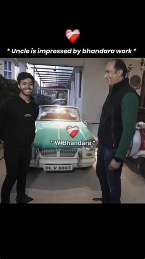 Uncle impressed by bhandara 💝